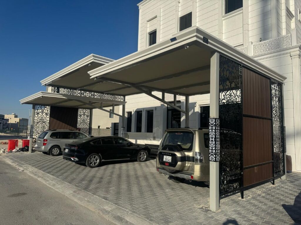 مظلات سيارات مودرن