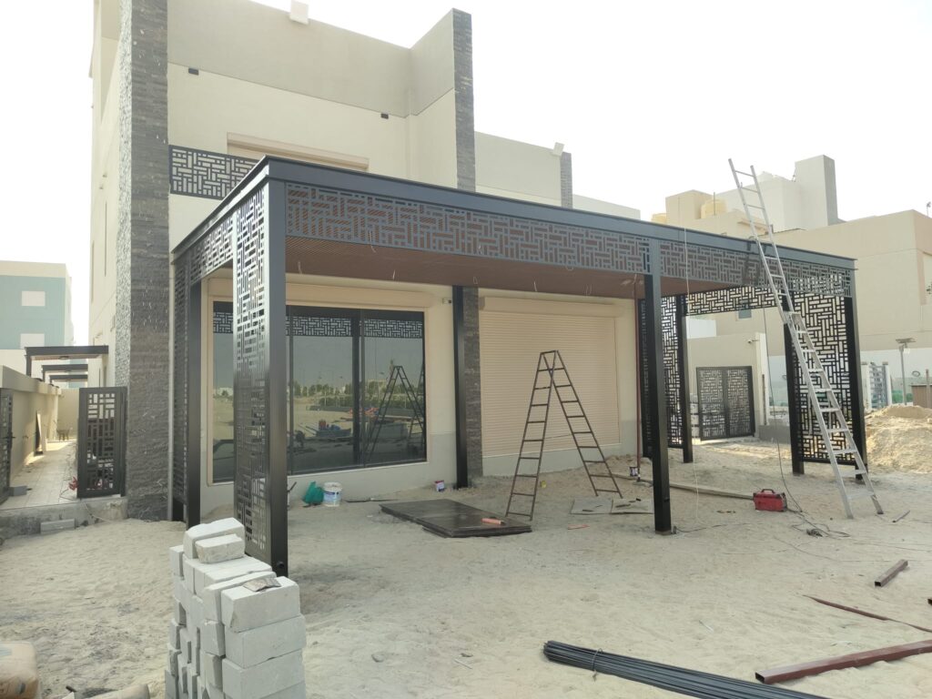 أشكال مظلات مودرن في الكويت