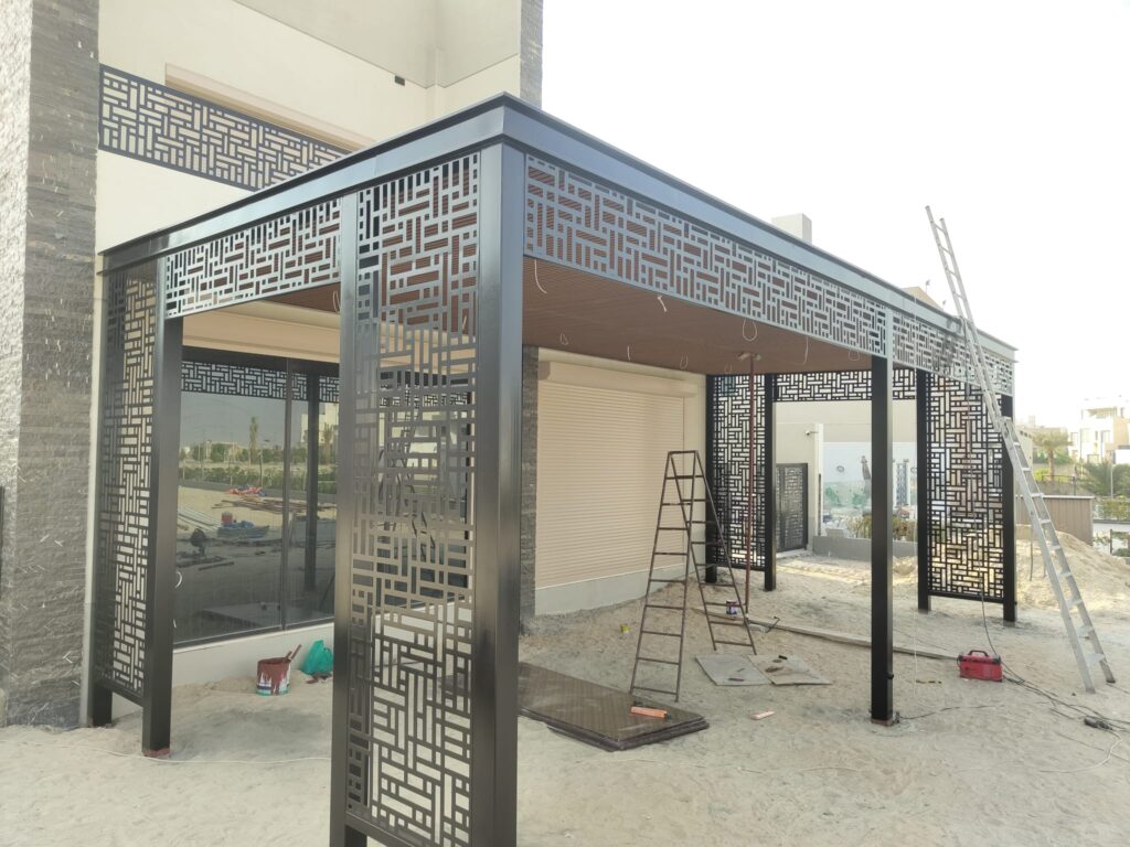أشكال مظلات مودرن في الكويت