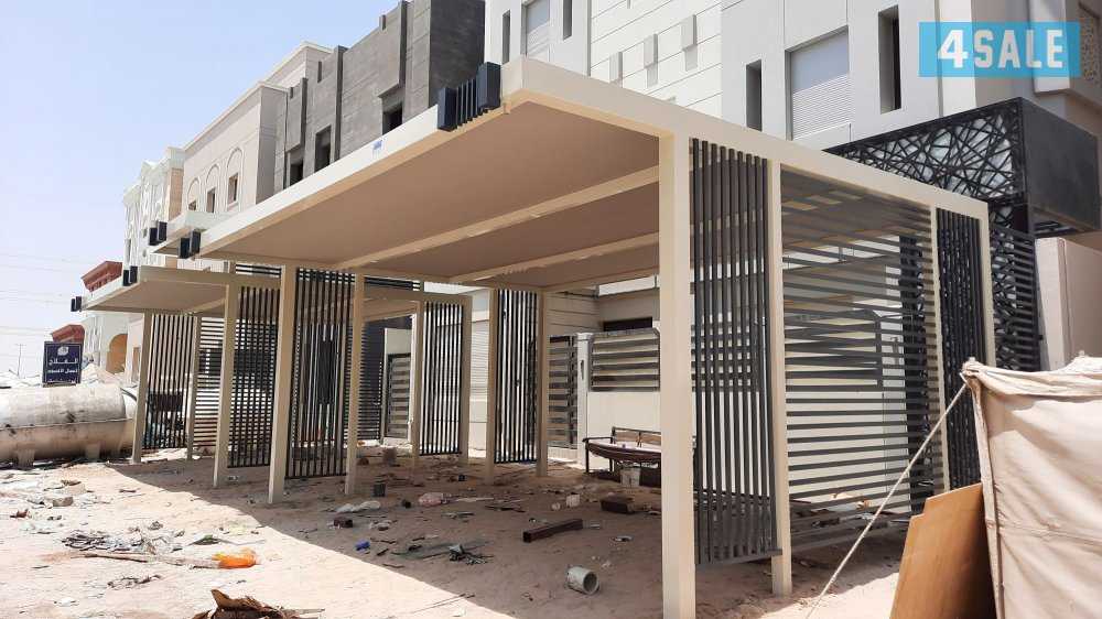 مظلات سيارات لوقوف طويل